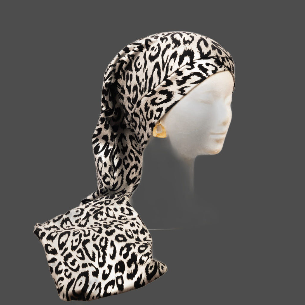 Black Leopard print